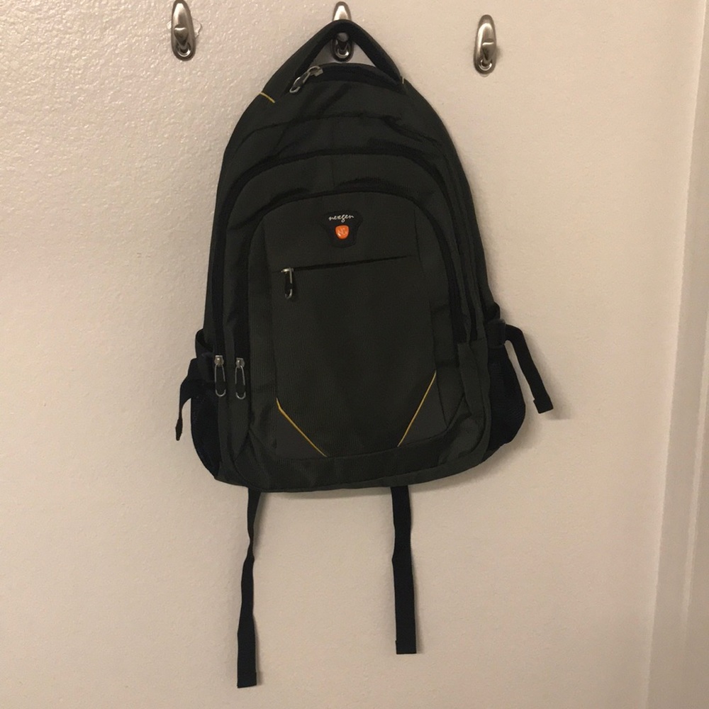 Olive green backpack